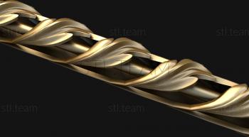 3D модель Волны из лепестков (STL)